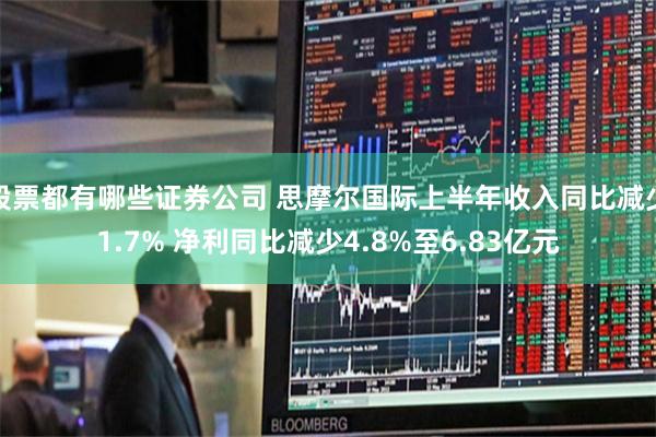股票都有哪些证券公司 思摩尔国际上半年收入同比减少1.7% 净利同比减少4.8%至6.83亿元