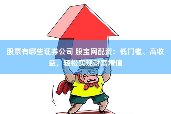 股票有哪些证券公司 股宝网配资：低门槛、高收益，轻松实现财富增值