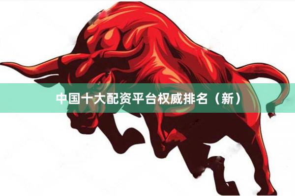 中国十大配资平台权威排名（新）